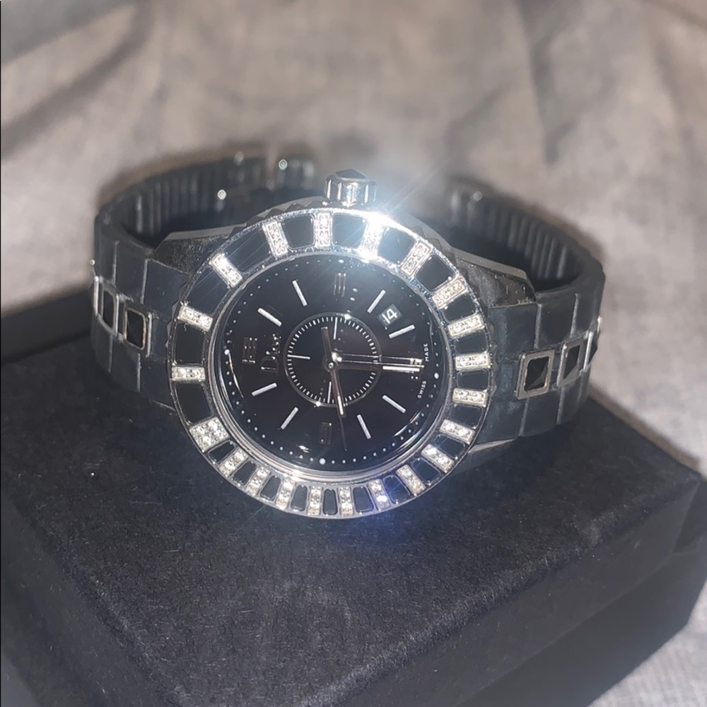Dior sapphire crystal watch